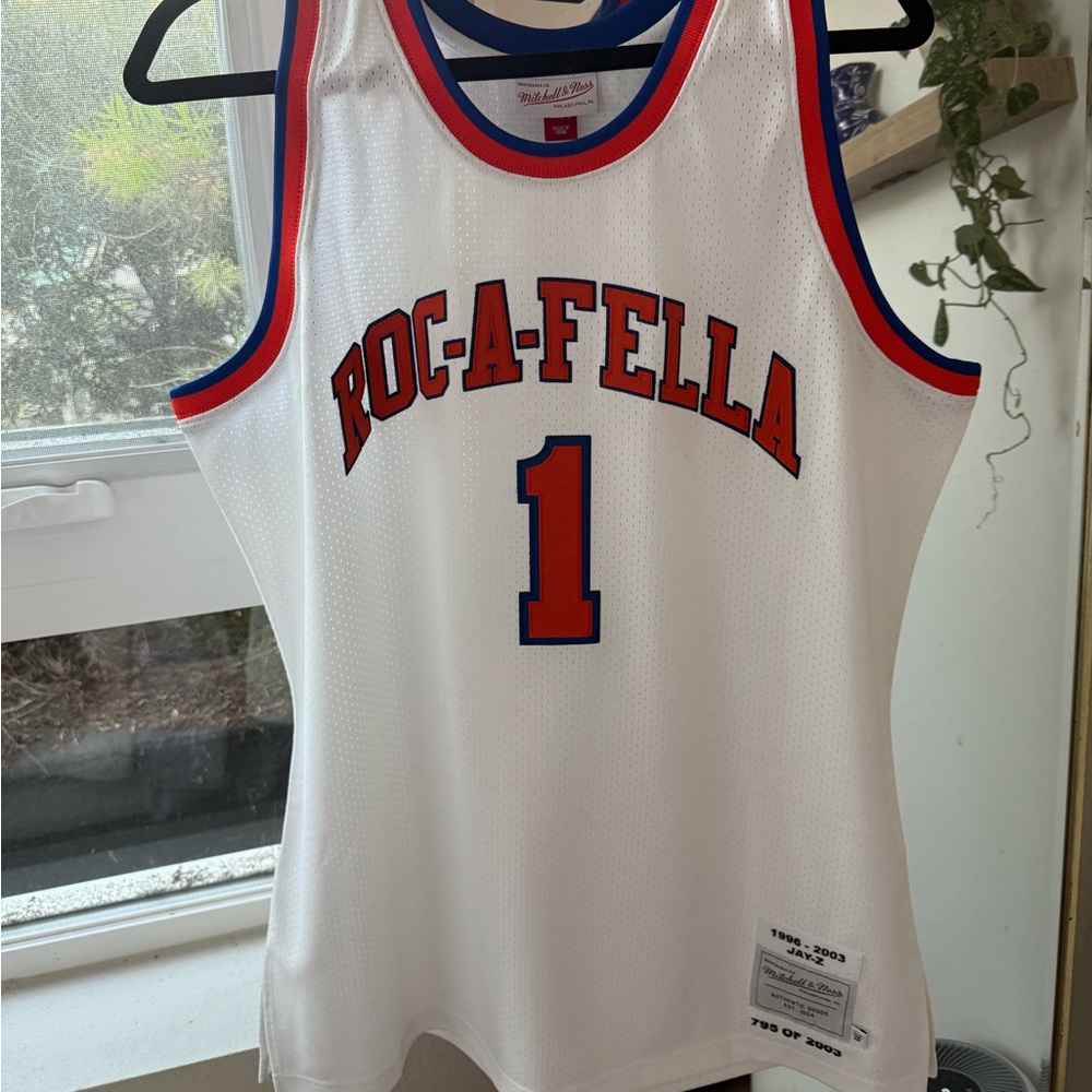 Authentic Mitchell & Ness Roc-a-fella Jersey